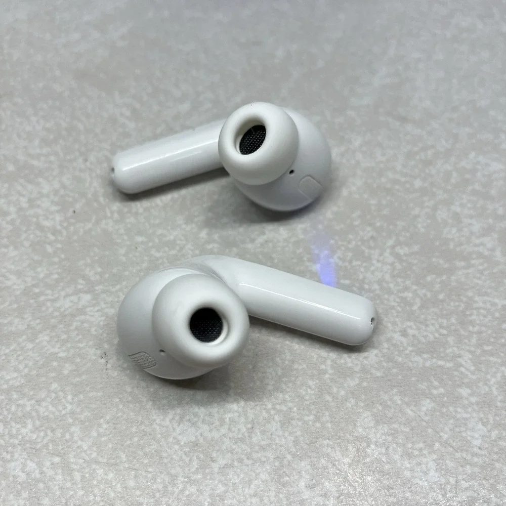 TAGRY X08 Wireless Bluetooth Headphones True Earbuds W/ Charging Case White Buds